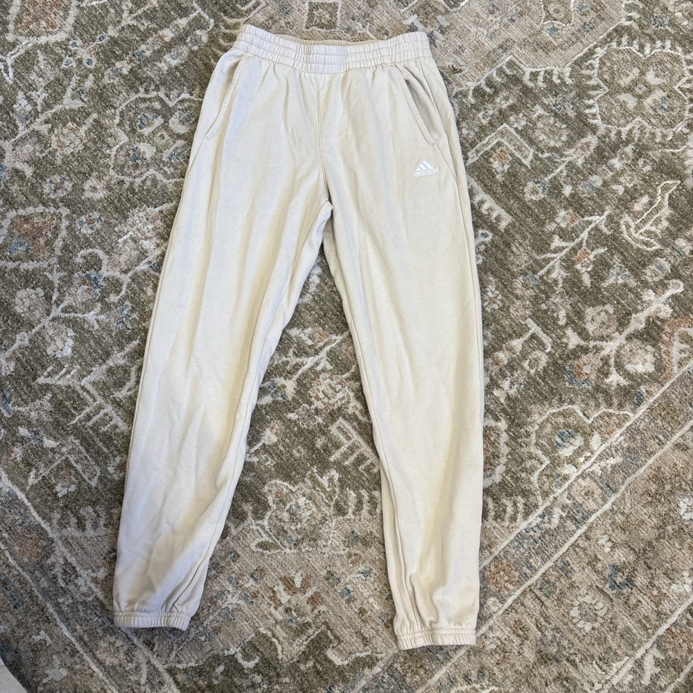 Adidas Kids Beige Joggers